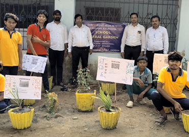 Socio Cultural Development Centre implemented 45 Nos. of School Herbal Garden in Aspirational District (Malkangiri, Rayagada & Kalahandi) of Odisha 
